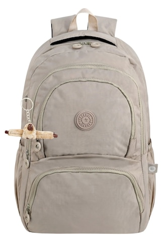 Bej Lüx Krinkıl Kumaş Lise Ve Ortaokul Sırt Çantası, Krinkıl Okul