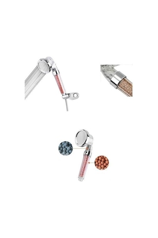 Mcg Renk Değiştiren Led Işıklı Su Tasarruflu Basınçlı Duş Başlığı Renkli