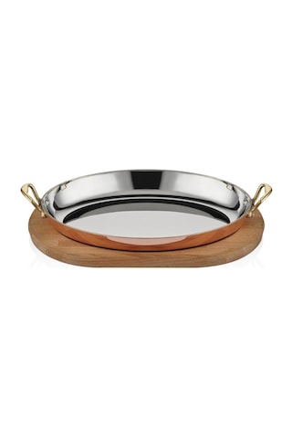 Multi Metal Bakır Oval Sahan Ve Nihale A101ov30a Bakır