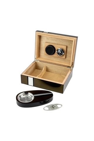 Hauser Karbon Humidor Seti 569109