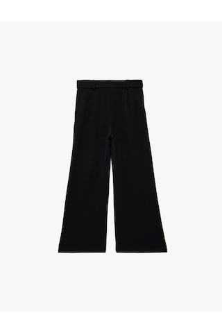 Koton Cep Detaylı Düğmeli Basic Pantolon Siyah 6skg40135ak Siyah
