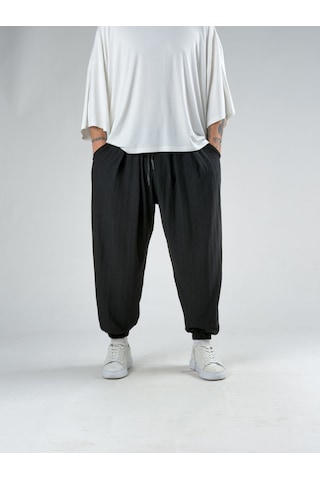 Cocopelli Bürümcük Siyah Erkek Jogger Pantolon Coc3177