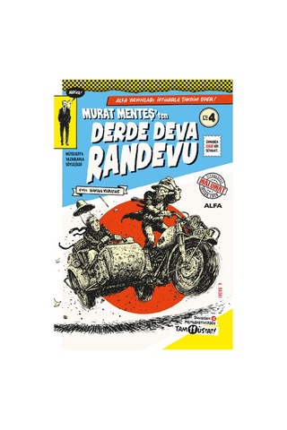 Derde Deva Randevu No- 4 + Fink Ciltli + Okuma Sticker'ları