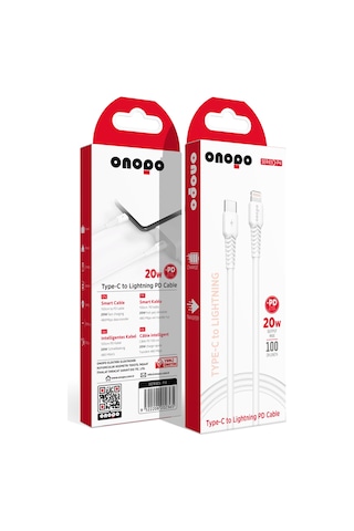 Type-c To Lightning Pd 20w Hızlı Şarj Ve Data Kablosu 100cm - P4