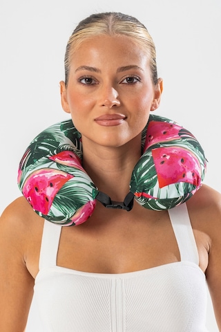 Ortopedik Seyahat Yastığı Visco Boyun Yastığı - Karpuz