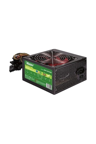 Powerboost Bst-atx350r 350w, Ppfc 12cm Kırmızı Fanlı Atx Psu Retail Box
