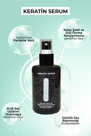 Morfose Keratin İçerikli Saç Serumu 2 x 75 ML