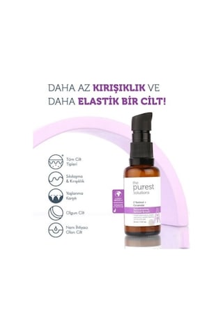 The Purest Solutions Vita-a Rejuvenating Retinol Serum %1 Retinol + Ceramide 30 Ml