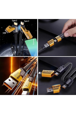 Büro Ev Ofis Cihazları İçin 65w Usb Typec To Typec Apple İos Uyumlu Örgülü Hızlı Mobil Şarj Data Kablosu