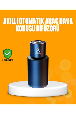 Lüks Oto Koku Difüzörü Doğal Buharlaşmalı Cam Tasarım - Lisinya