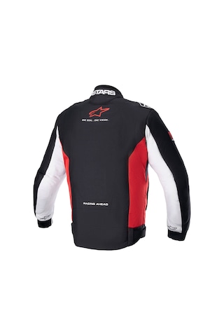 Alpinestars Monza Sport Korumalı Motosiklet Montu Siyah Beyaz Kırmızı