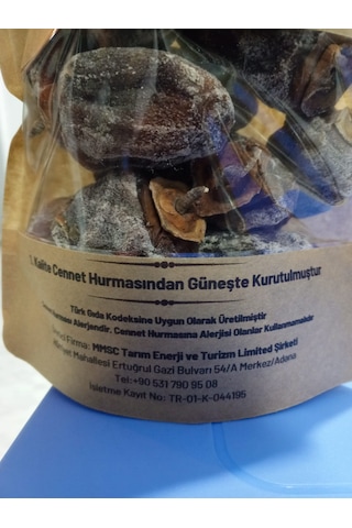 Erenzadegiler Cennet Hurması Kurusu 1 Kg Trabzon Hurması Kurusu Doğal Katkısız