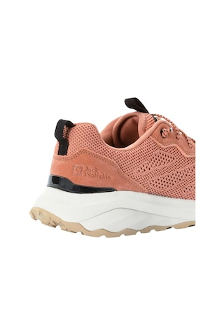Jack Wolfskin 4056751 2800 Dromoventure Knıt Low W Outdoor Koşu Ayakkabısı Pembe Beyaz Pembe Beyaz