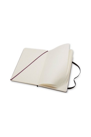 Moleskine Yumuşak Kapak Defter Kırmızı Kareli - 13x21 - 4641