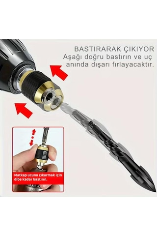 Mucit Home Manyetik Bits Uç Tutucu Matkap Ucu Hızlı Değiştirme Uzatma Aparatı
