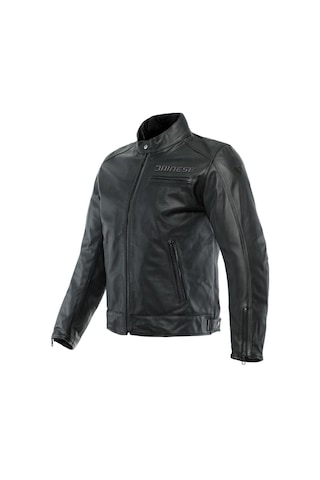 Dainese Zaurax Leather Motosiklet Ceketi Siyah
