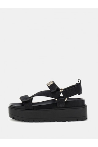 Guess Fetta Kadın Siyah Sandalet Fljfttfal03-black Siyah