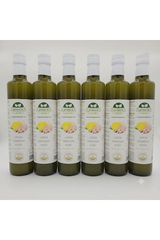 Limon Sarımsak Kürü 6 Adet 6x500 Ml