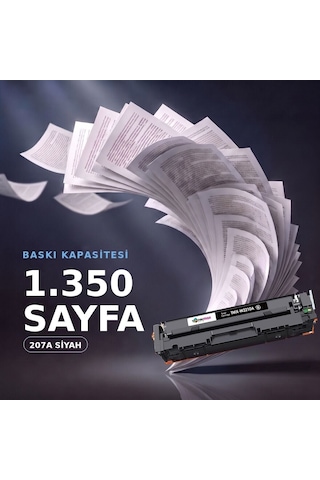 Hp Color Laserjet Pro Mfp M282nw Uyumlu Toner Çipli W2210a Siyah