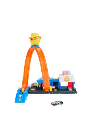 Jbm71 Hot Wheels Polis İstasyonu Oyun Seti