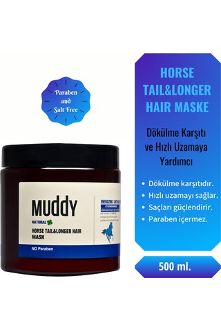 Muddy Horse Tail & Longer Hair Maske 500 ML