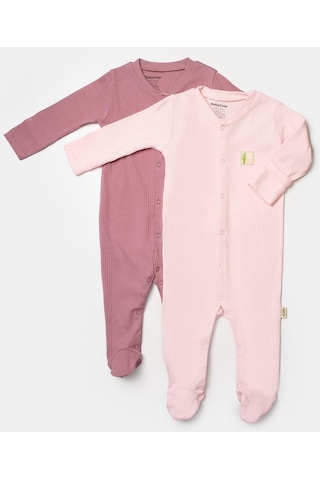 BabyCosy Organik 2 Li Patikli Tulum Csyb9033 001