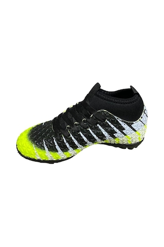 Lion Çocuk Halı Saha Spor Ayakkabı Yeşil Siyah Beyaz - 682771362 Yeşil Siyah Beyaz