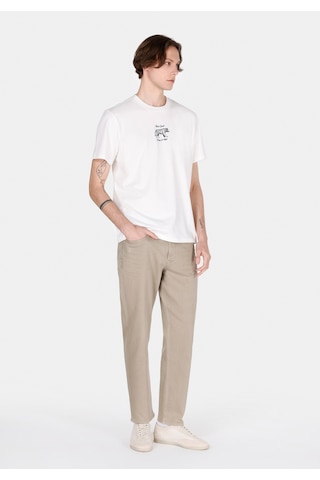 Colin's Colins Comfort Fit Yuvarlak Yaka Düz Erkek Beyaz Kısa Kol Tişört Cl1074048 Q1.v1 Ofw Beyaz