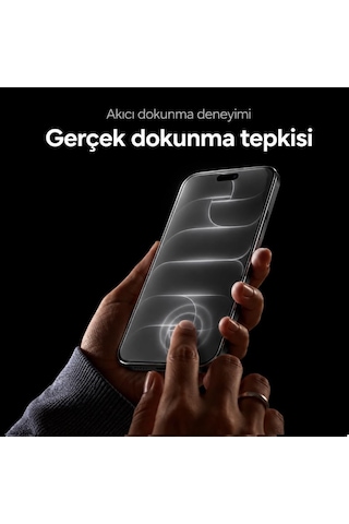 Apple İphone 18 Pro İle Uyumlu Ekran Koruyucu A3714 Nano Parlak 9h Kırılmaz Esnek Cam Çizilmeye Dayanıklı Şeffaf