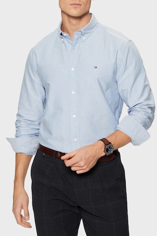 Tommy Hilfiger Erkek Gömlek Mw0mw35774 0gz Açık Mavi Açık Mavi