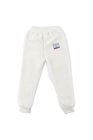 Bebegen Unisex Ekru Welsoft Peluş Tek Alt Çok Renkli