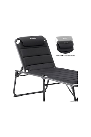 Outwell Samoa Premium Ultra Konforlu 5 Pozisyonlu Katlanır Şezlong