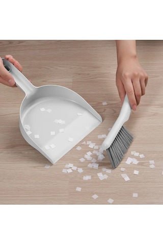 Ikea Pepprıg Faraş Ve Temizlik Fırçası Seti 26 X 18 X 8 Cm Gri 2'li Set
