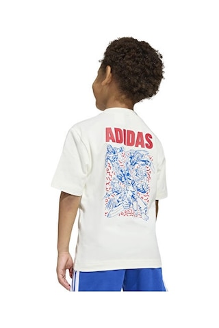 Adidas Lk Marvel Av T Çocuk Günlük Tişört Jz3572 Beyaz