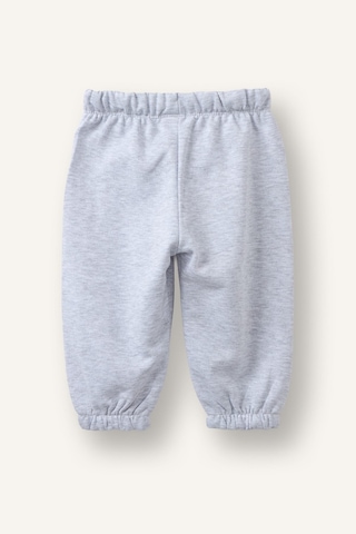 Defacto Regular Fit Kalın Kumaş Ayıcık Armalı Pantolon Kız Bebek I0605a526augr421 Gri-gr421