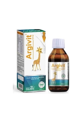 Argivit Arjinin İlaveli Multivitamin Şurup 150 ML