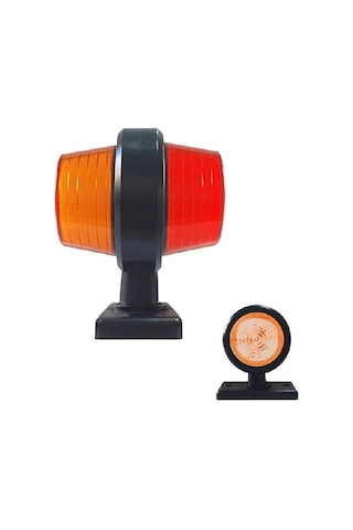 Maksi Takoz Lamba Neon 18 Led'Li 105Mm 12V-24V Sarı - Kırmızı