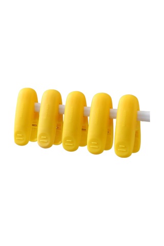 Plaj Havluları Ve Ev Kurutma Rafları İçin Güçlü Kelepçeli Büyük Rüzgar Geçirmez Kıyafet Klipleri Yellow, 5pcs