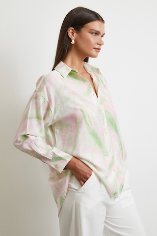 Deniz Esintisi Gömlek Pembe Pembe