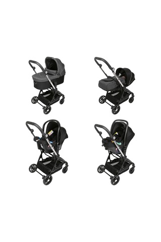 Chicco One4ever Bebek Arabası Pırate Black 06079881420000