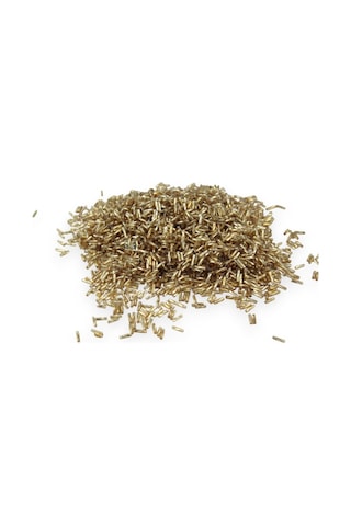 Açık Gold Boru 6x2 Mm Boncuk 100 Gr