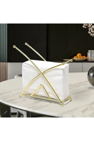 Altın A-nordic Peçetelik Doku Tutucu Kağıt Havlu Dispenseri Cafe Bağlantısız
