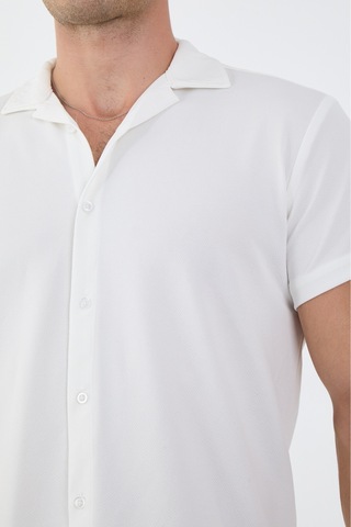 Mcz Beyaz Renk Slim Fit Erkek Pantolon - Gömlek Alt Üst Takım