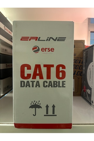 Erse Cat6 U/utp Lszh 4x2x23 Awg 305 Metre Gri