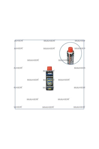 Maher Mh40 Çok Amaçlı Yağlayıcı Koruyucu Bakım Sprey 200 Ml Mhr-39419