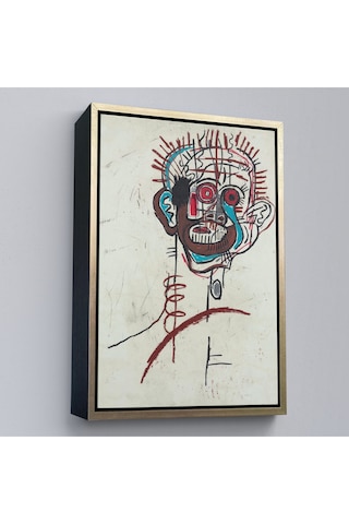 Çerçeveli Jean-michel Basquiat - İsimsiz Tablo - Untitled-7441