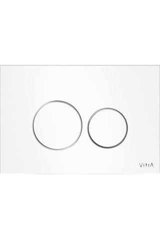 VitrA Origin 740-1600 Mekanik Kumanda Paneli. Beyaz. Cam