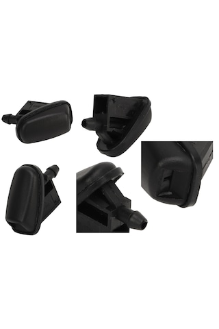 Ford Fiesta Fusion Ka Galaxy C-max Ön Cam Su Fıskıye Memesi 2 Adet 2 Adet Siyah Renk