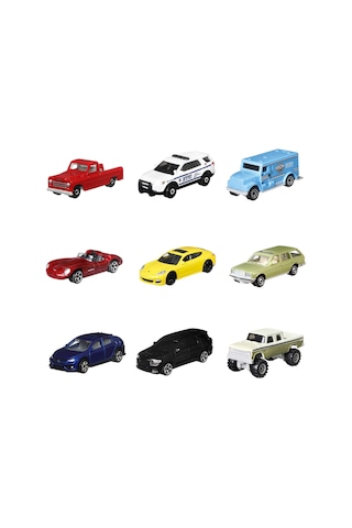Matchbox 9´Lu Araba Seti