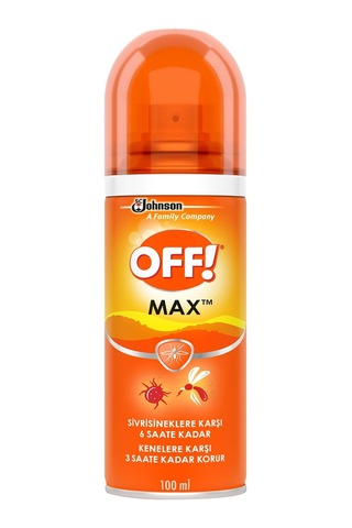 Off Max Sivrisinek ve Kene Kovar Sprey 100 ML